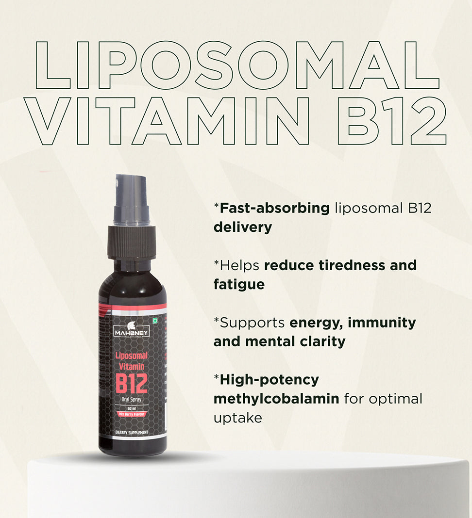 Liposomal Vitamin B12 Oral Spray – Mahoney