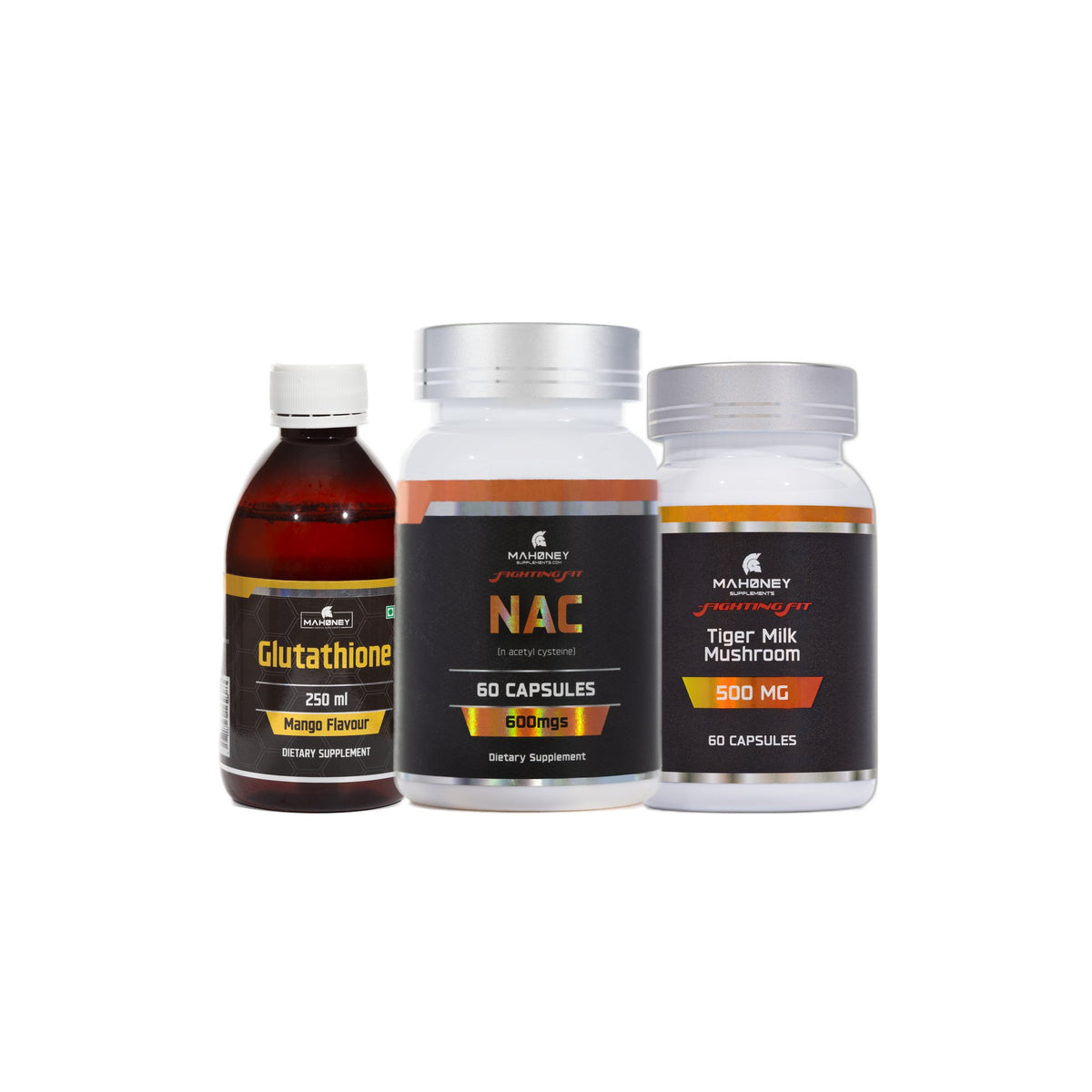 Immune Protocol: Liposomal Glutathione, NAC, Tiger Milk Mushroom