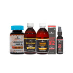 Liposomal Essentials Protocol: Liposomal NAD Plus, Liposomal Glutathione, Liposomal Curcumin Orange Flavour, Liposomal Vitamin B12 Oral Spray