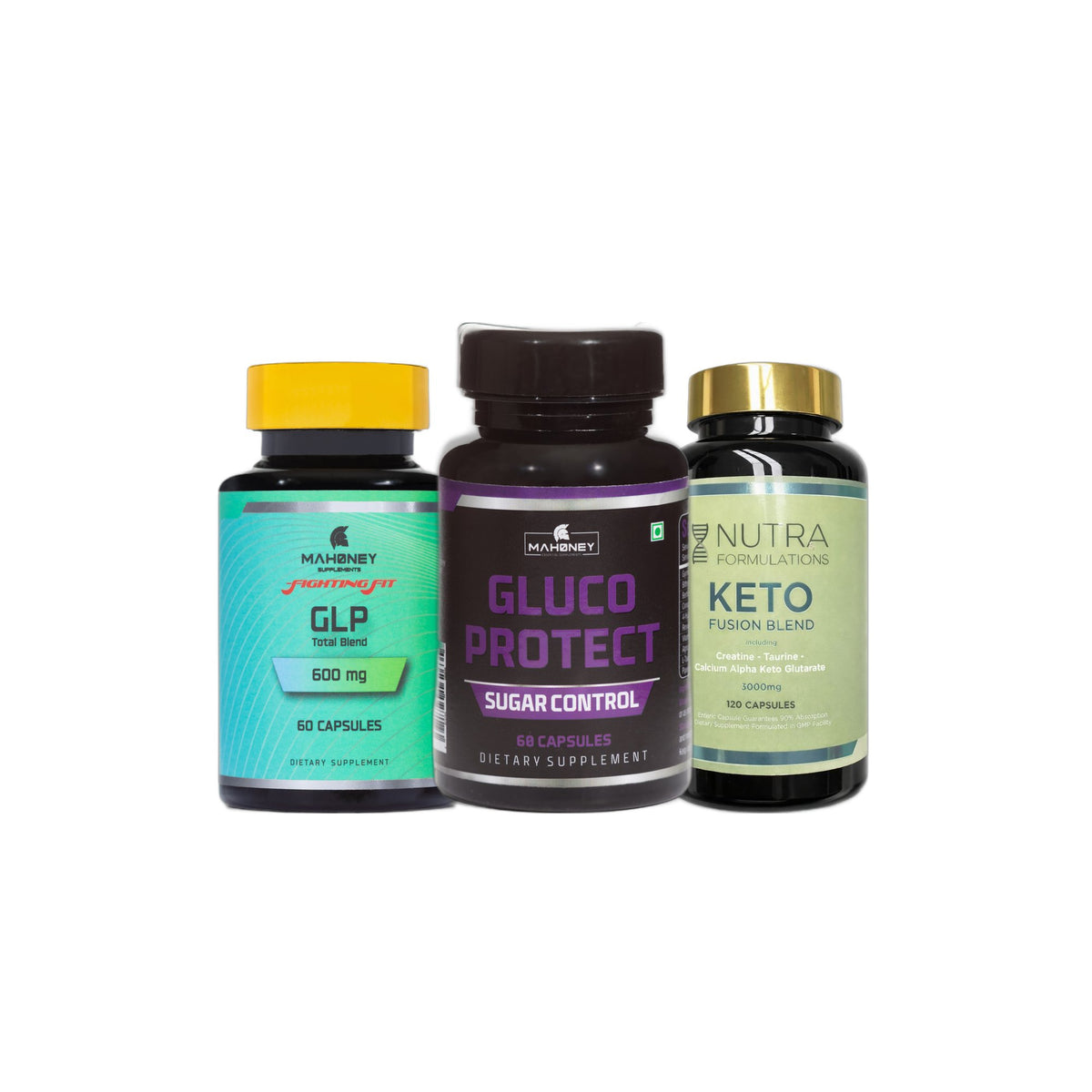 Weight & Metabolism Protocol: GLP, Gluco Protect, Keto Fusion Blend