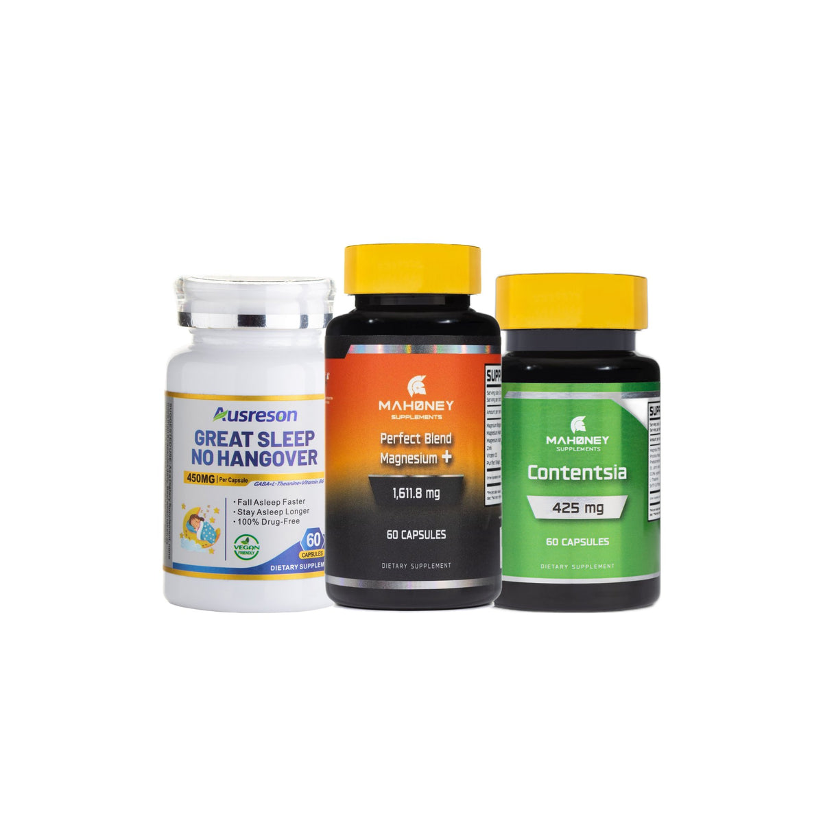 Sleep Protocol: Great Sleep No Hangover, Perfect Blend Magnesium +, Contentsia